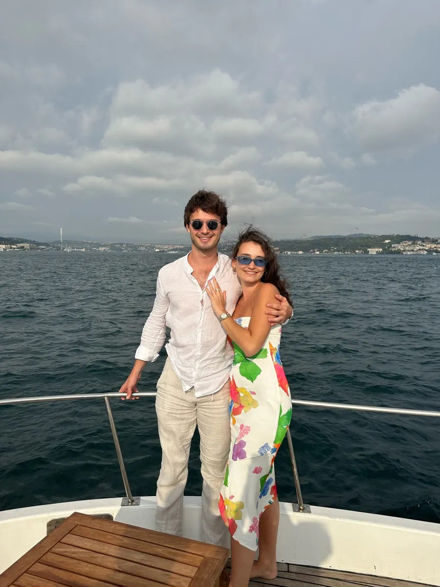 Lisa-Nil and Jules, The Bosphorus, August 2023